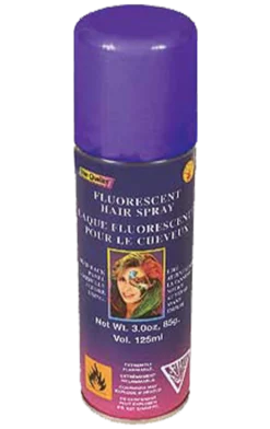 Rubies Fluorescent Purple Hair Spray