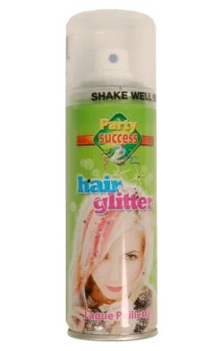 Rubies Accessories Silver Glitter Hair Spray