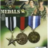Bristol Novelty Accessories Combat Hero Medals