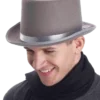 Forum Novelties All Mens Costumes Ghost Groom Grey Top Hat