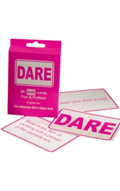 Generic Dare Cards In Pink Accessory Hen Party