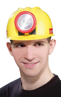 Morris Costumes Miner's Helmet Accessory Stag Do