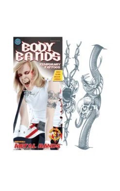 Tinsley Transfers Snake Body Band Tattoo Accessories