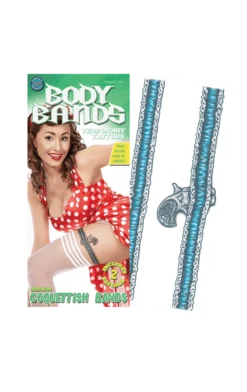 Tinsley Transfers Garter Body Band Temp Tattoo