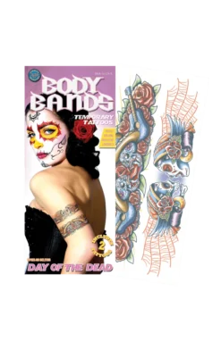 Tinsley Transfers Accessories Gypsy Skull Body Band Temp Tattoo