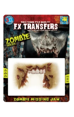 Tinsley Transfers Zombie Missing Jaw FX Transfer Accessories