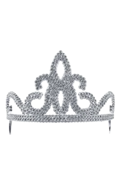 Bristol Novelty Silver Tiara Accessory Accessories