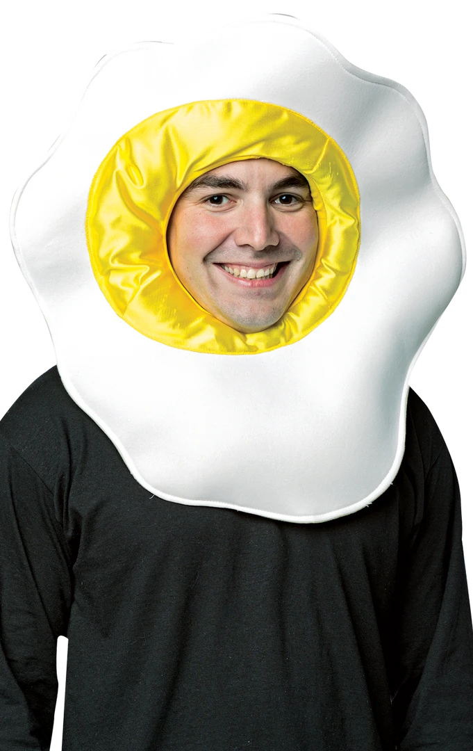 Rasta Imposta Egg Headpiece Funny