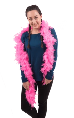 Bristol Novelty Pink Feather Boa