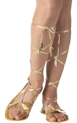 California Costumes Adult Golden Goddess Sandals All Womens Costumes