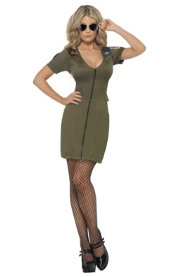 Smiffys Womens Top Gun Costume