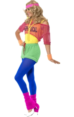 Smiffys Adults 80s Let's Get Physical Costume