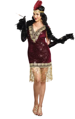 Dreamgirl All Womens Costumes Sophisticated Lady Plus