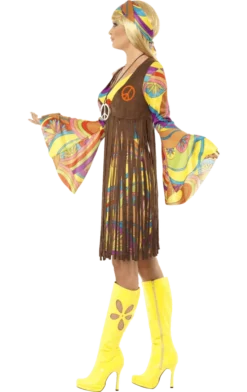 Smiffys 1960s Groovy Lady Costume All Womens Costumes