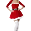 Smiffys Fever Miss Santa Costume All Womens Costumes