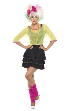 Smiffys 80s Girl Costume All Womens Costumes
