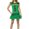 Rasta Imposta Crayola Emerald Glitter Dress
