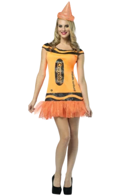 Rasta Imposta Crayola Sunburst Glitter Dress All Womens Costumes