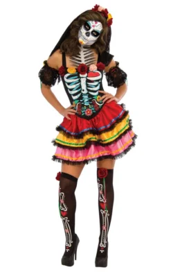 Rubies All Womens Costumes Adult Day Of The Dead Senorita Costume