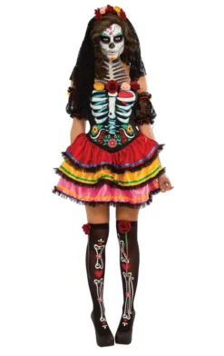 Rubies All Womens Costumes Adult Day Of The Dead Senorita Costume