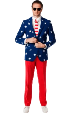 OppoSuits Adults Stars And Stripes OppoSuit