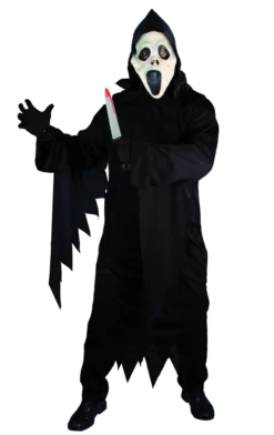 Smiffys All Mens Costumes Screamer Gown & Mask