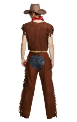 Smiffys All Mens Costumes Fever Ride'Em High Cowboy Costume