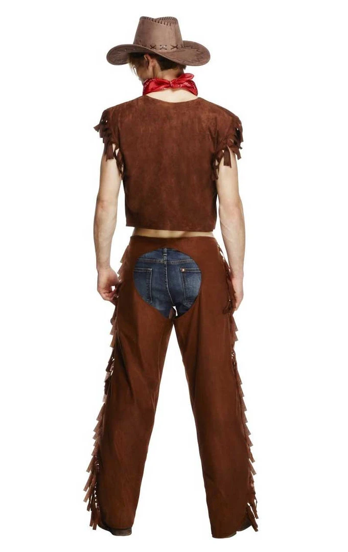 Smiffys All Mens Costumes Fever Ride 'Em High Cowboy Costume