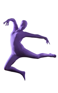 Body Republic All Mens Costumes Morphsuit Purple