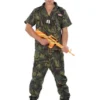 Generic All Mens Costumes Camo Commando