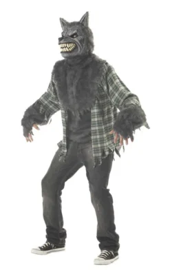 California Costumes Adult Full Moon Madness Wolf Halloween Costume All Mens Costumes