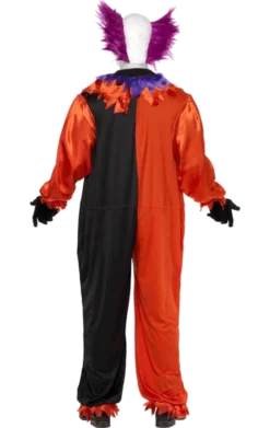 Smiffys All Mens Costumes Adult Sinister Bo Bo The Clown Costume