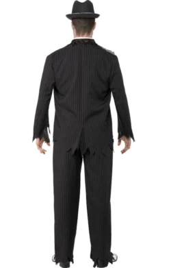 Smiffys Adult Zombie Gangster Costume All Mens Costumes