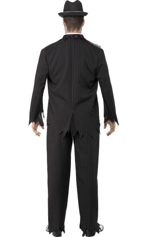 Smiffys Adult Zombie Gangster Costume All Mens Costumes