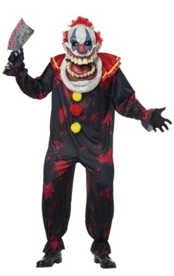 California Costumes All Mens Costumes Big Mouth Twisted Clown Costume