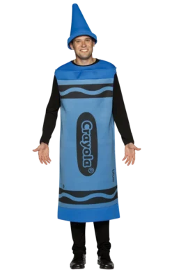 Rasta Imposta Crayola Crayons-Blue All Mens Costumes