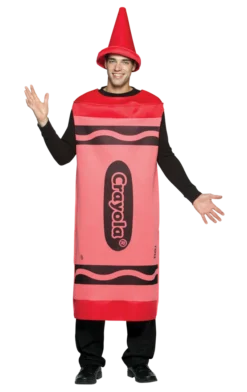Rasta Imposta All Mens Costumes Crayola Crayons-Red