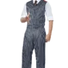 California Costumes Mens 1920s Pinstripe Mobster Costume All Mens Costumes