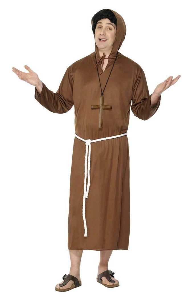 Smiffys All Mens Costumes Budget Monk Robe