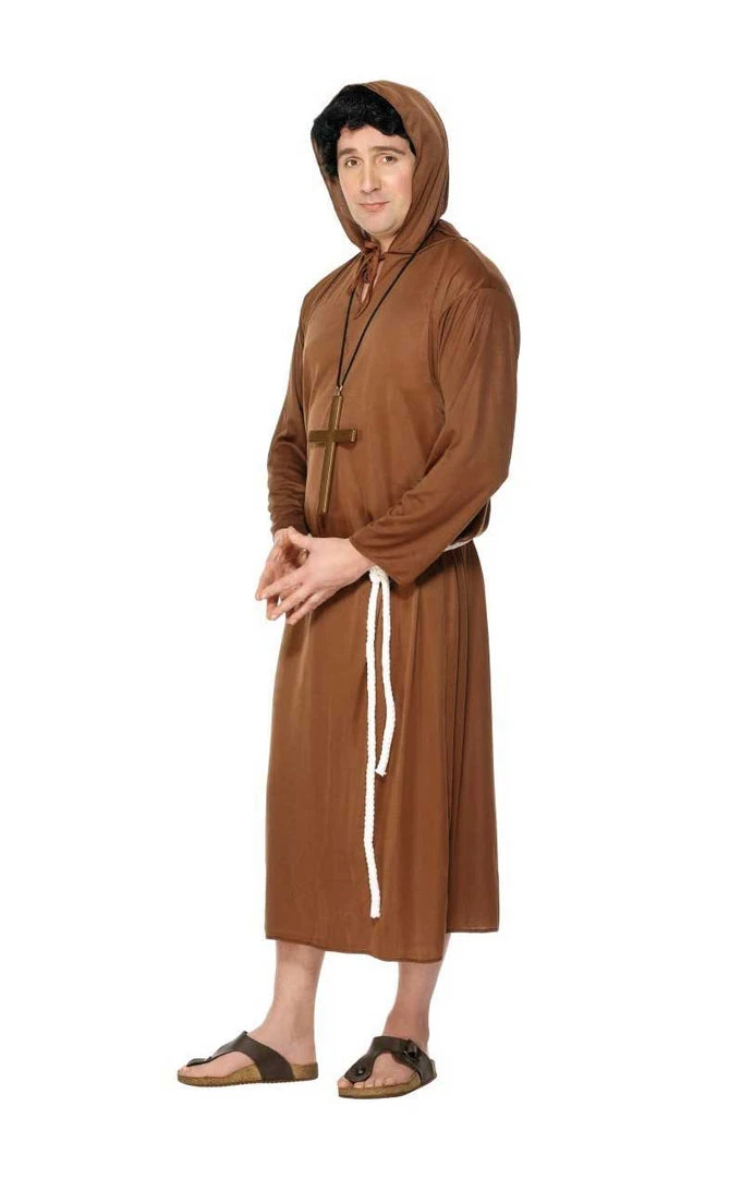 Smiffys All Mens Costumes Budget Monk Robe