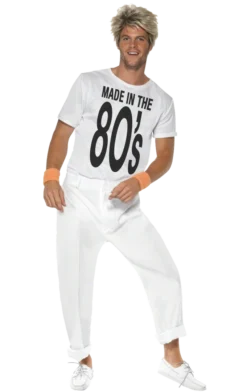 Smiffys Adult Made In The 80s Costume
