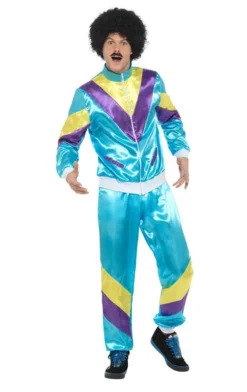Smiffys Adult 80s Shell Suit Costume All Mens Costumes