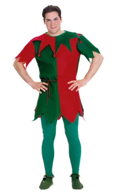 Rubies All Mens Costumes Economy Elf Tunic