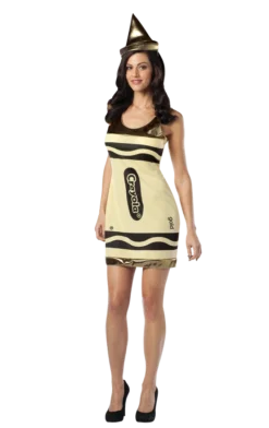 Rasta Imposta Adult Gold Crayola Dress Costume All Womens Costumes