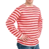 Generic Red And White Striped Jumper