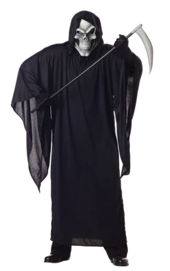 California Costumes Grim Reaper Plus Size Costume All Mens Costumes