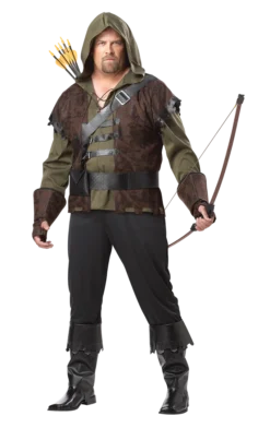 California Costumes Plus Size Robin Hood Costume