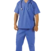 Underwraps Blue Hospital Scrubs