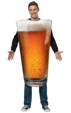 Rasta Imposta Mens Pint Of Beer Costume All Mens Costumes