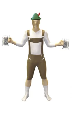 Body Republic Lederhosen Morphsuit All Mens Costumes